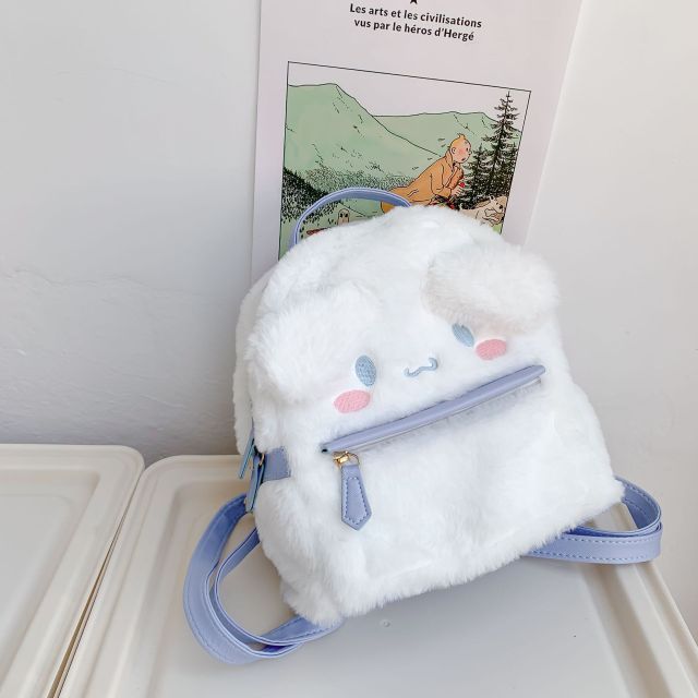 Plushie Doll Girls Backpack My Melody, Cinnamoroll NEW