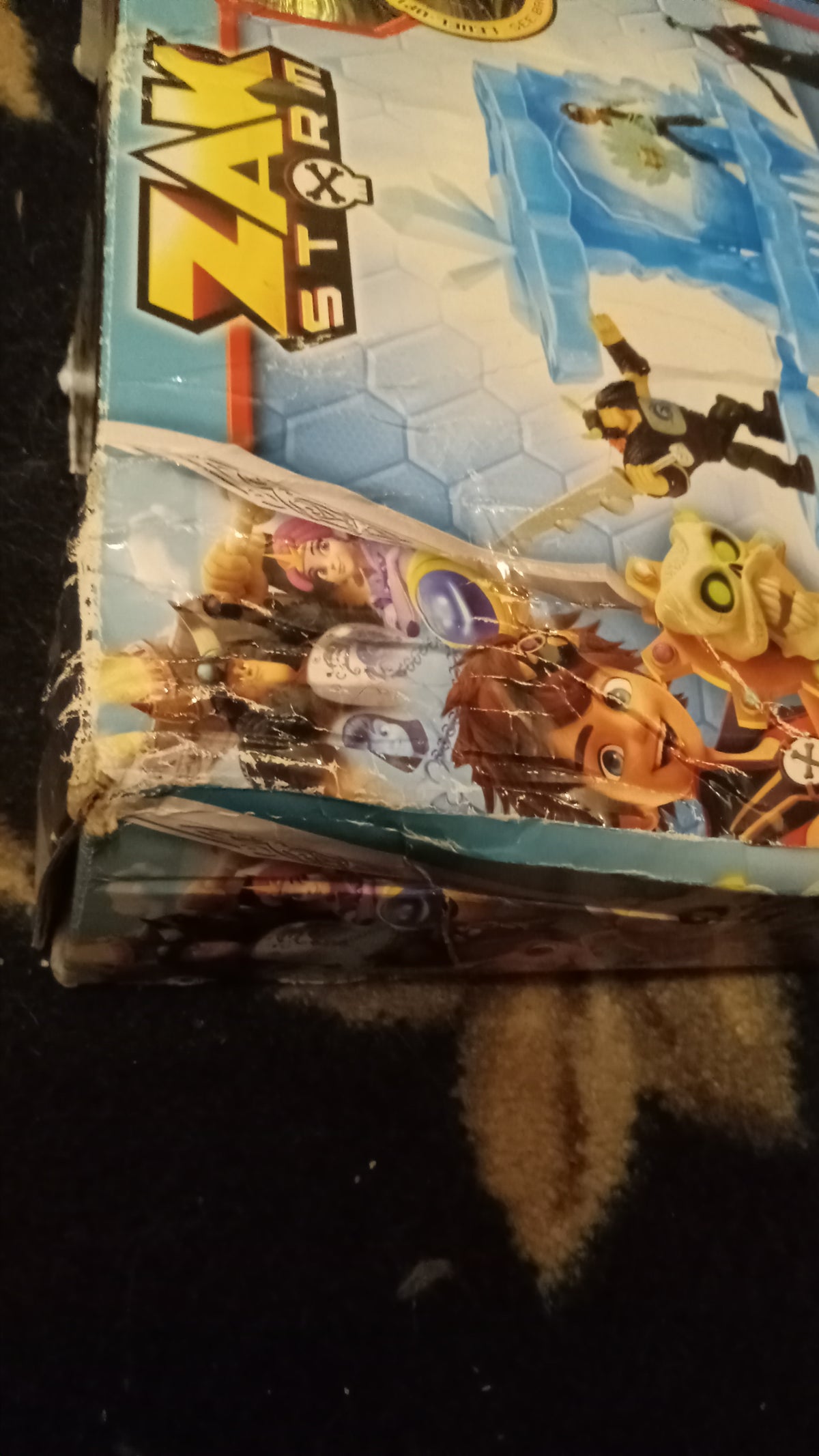 Bandai Zak Storm Sino Island Playset with Action Figure (Open Box / Damaged Outer Packaging)
