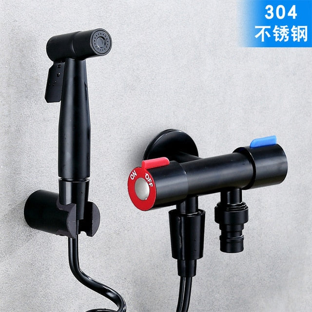 Handheld Toilet Bidet Personal Sprayer Kit Bathroom Sanitation Hygiene NEW