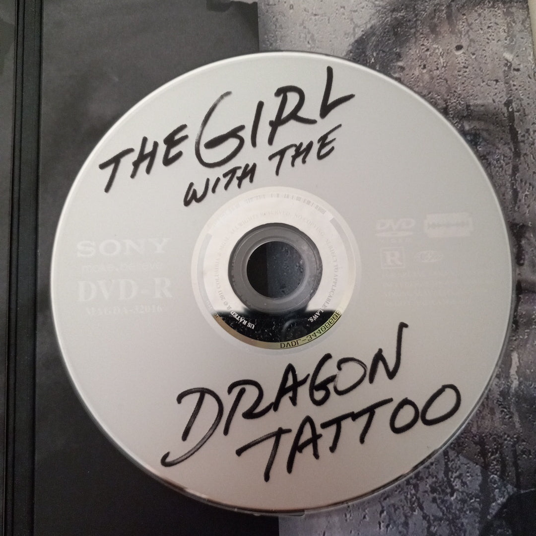 The Girl With The Dragon Tattoo, DVD Movie, Widescreen, Rated R, USED