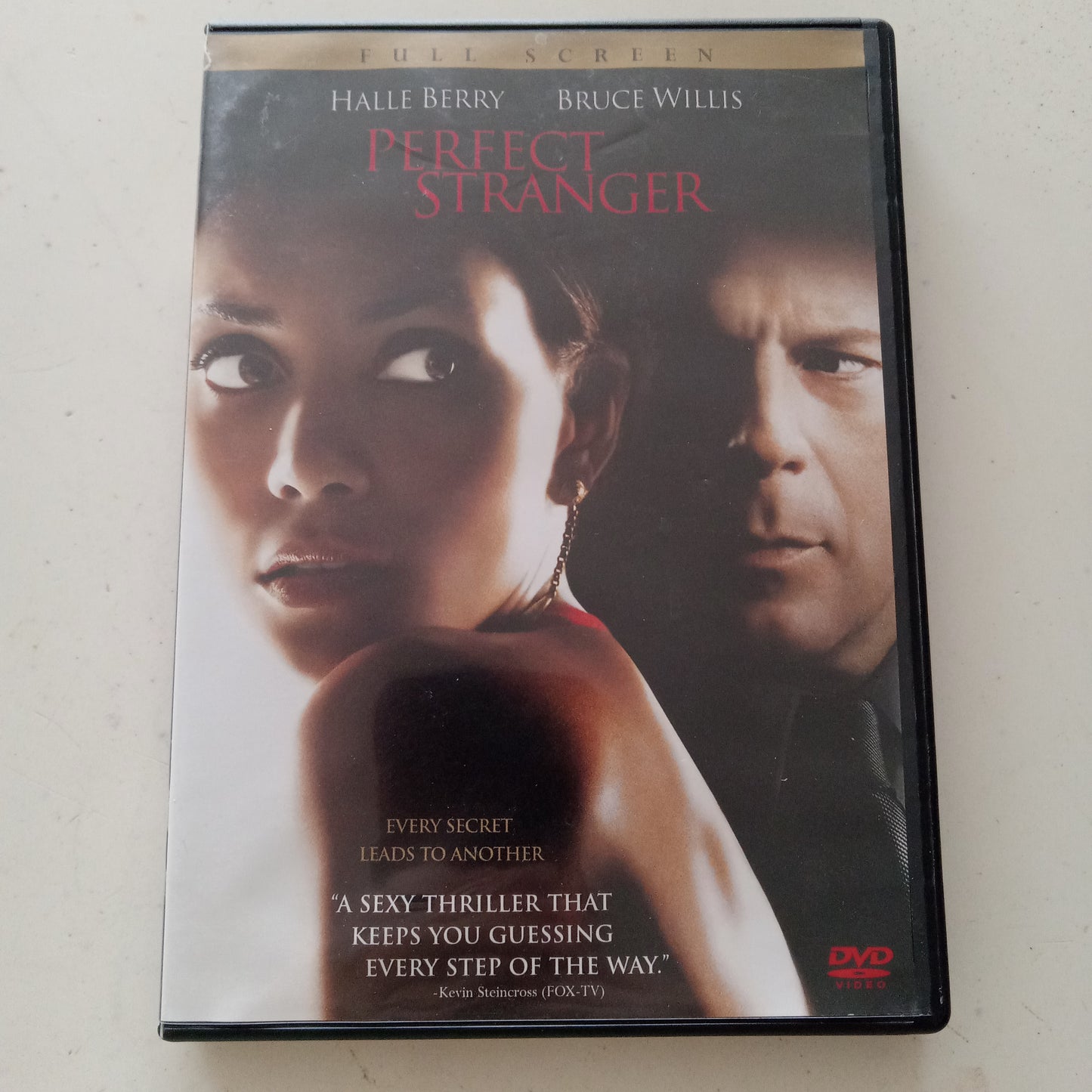 Perfect Stranger, DVD Movie Halle Berry Widescreen/Fullscreen, Rated R, USED