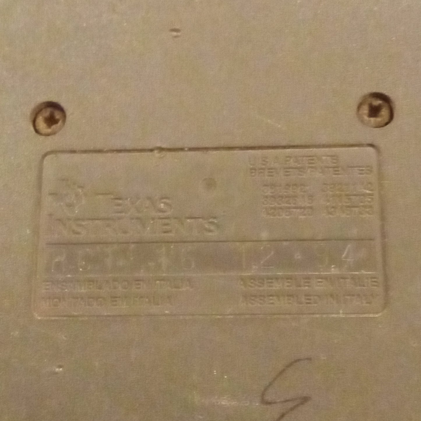 Calculator, Texas Industries TI-30X Scientific Solar, +Protective Cover, USED