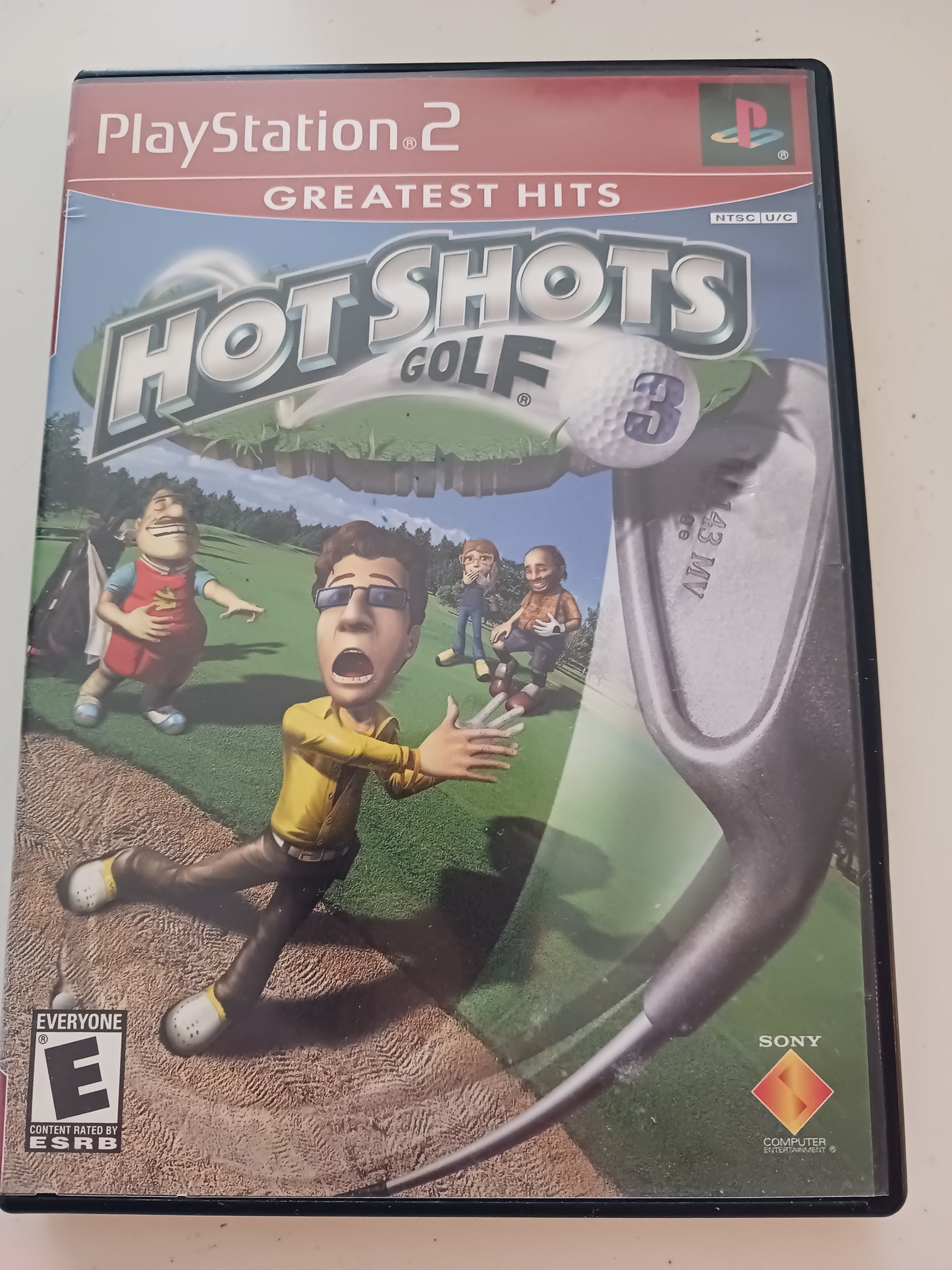 Hot Shots Golf 3, Greatest Hits, Playstation 2, PS2 Video Game, Rated E, USED
