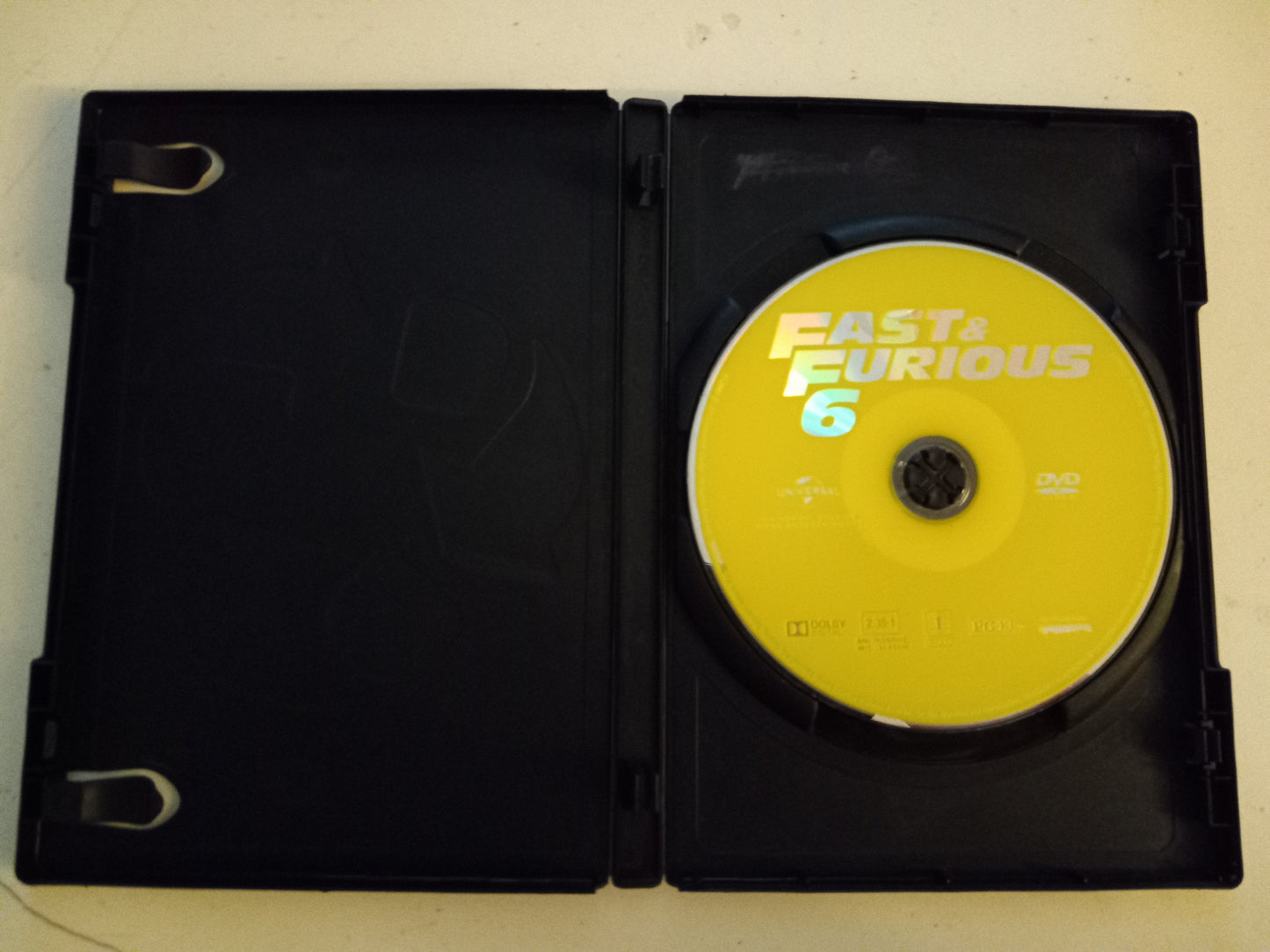 Fast And Furious 6, DVD Movie, Vin Diesel Widescreen Rated PG-13, USED