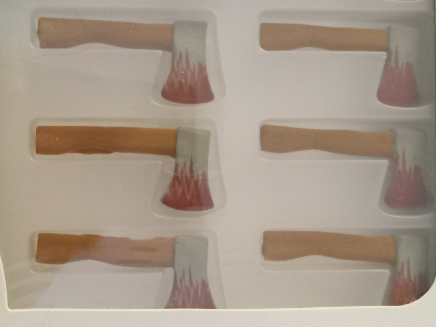 Hatchet Bloody Axe Wilson Icing Cupcake Cookies Cake Decorations Halloween Fun, NEW