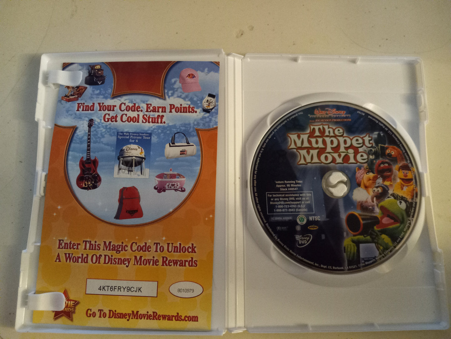 The Muppet Movie, DVD Movie, Anniversary Edition, Widescreen, Rated G, USED