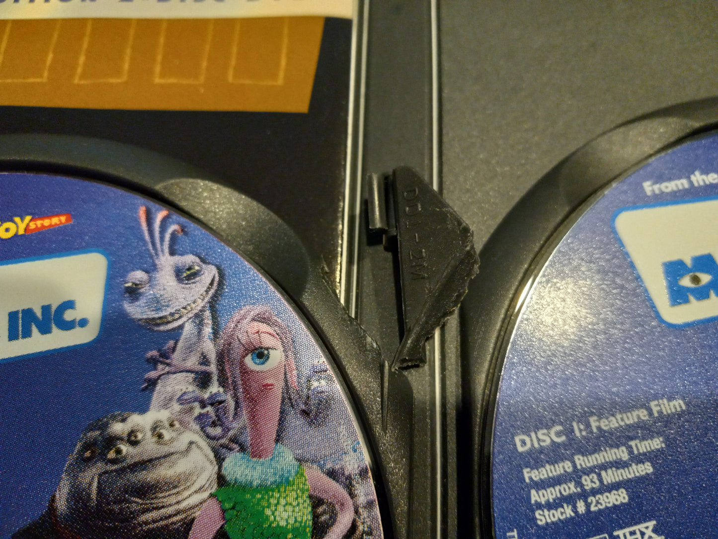 Monsters, INC. 2 Disk, Collectors Edition, DVD Movie, Rated G, Widescreen, USED