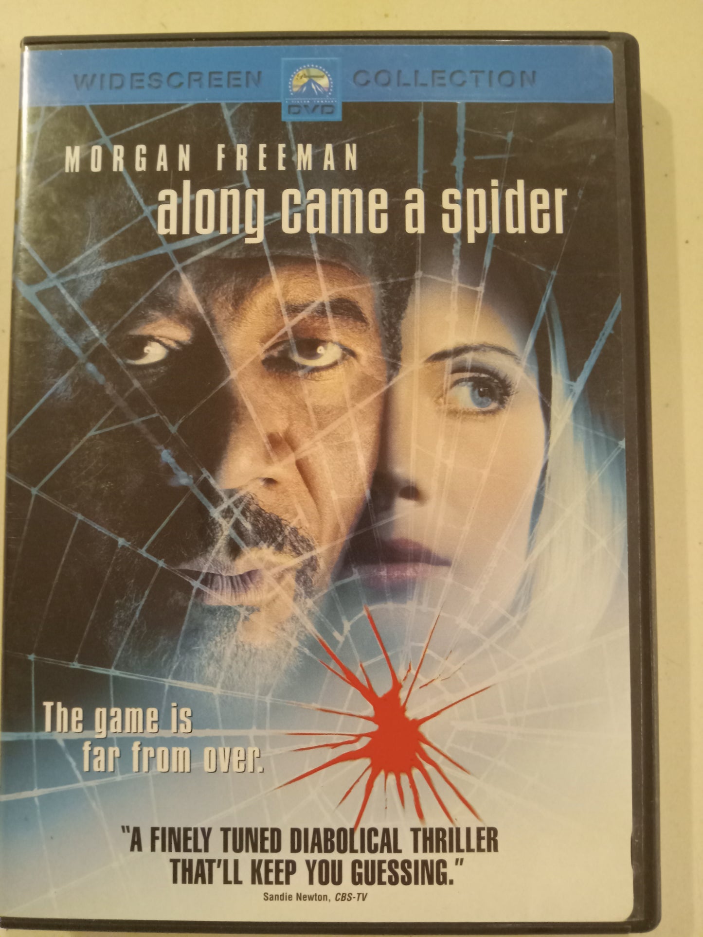 Along Came A Spider, Morgan Freeman, DVD Movie, Widescreen, Rated R USED.