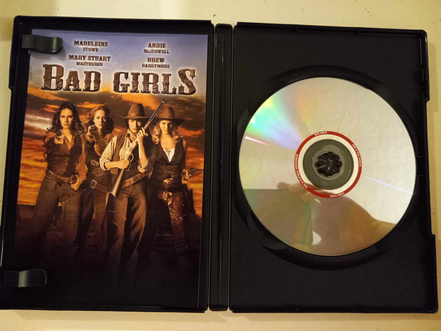 Bad Girls, DVD Movie, Extended Cut Widescreen, Fullscreen, Rated R, USED