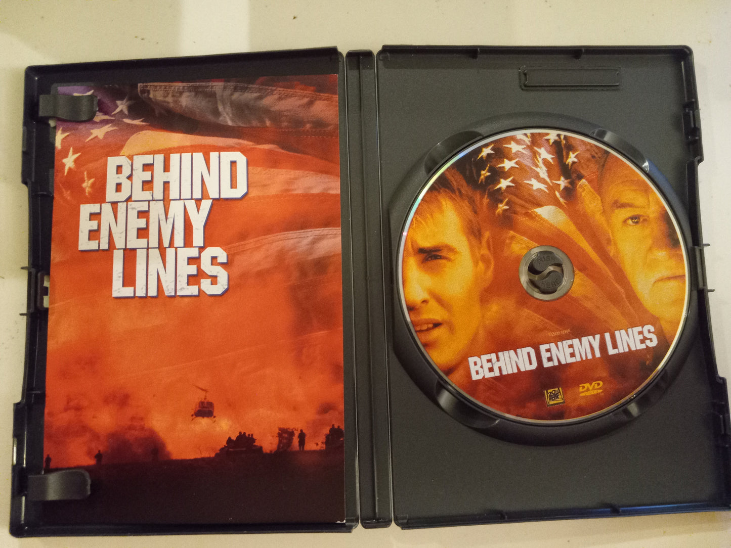 Behind Enemy Lines, DVD Movie, Widescreen, Rated PG-13, USED