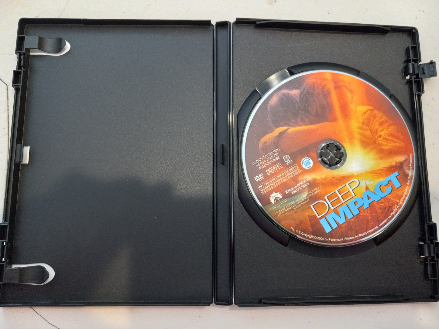 Deep Impact, DVD Movie, Widescreen, Rated PG-13, USED