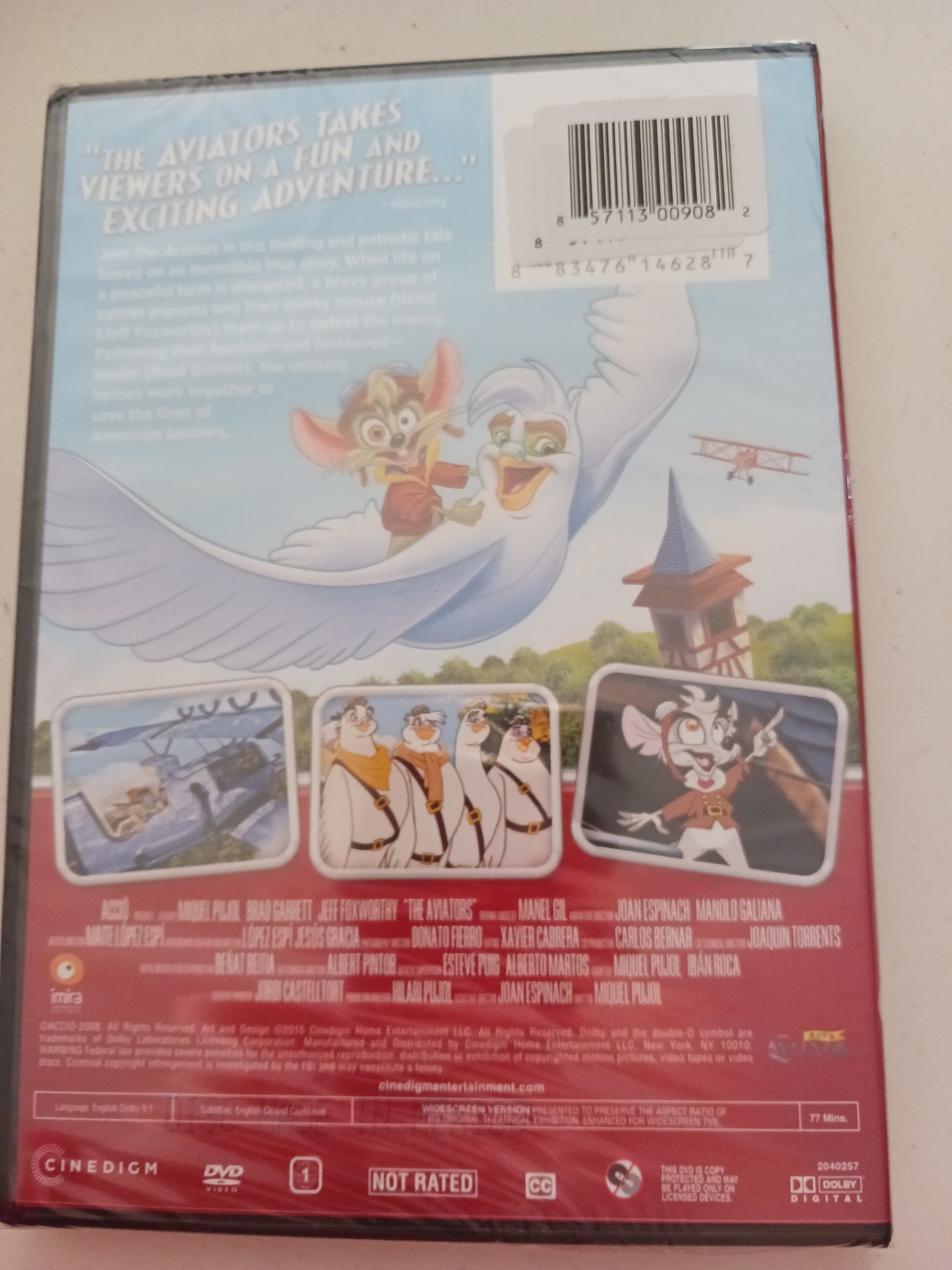 The Aviators, DVD Movie, Widescreen, Not Rated, NEW