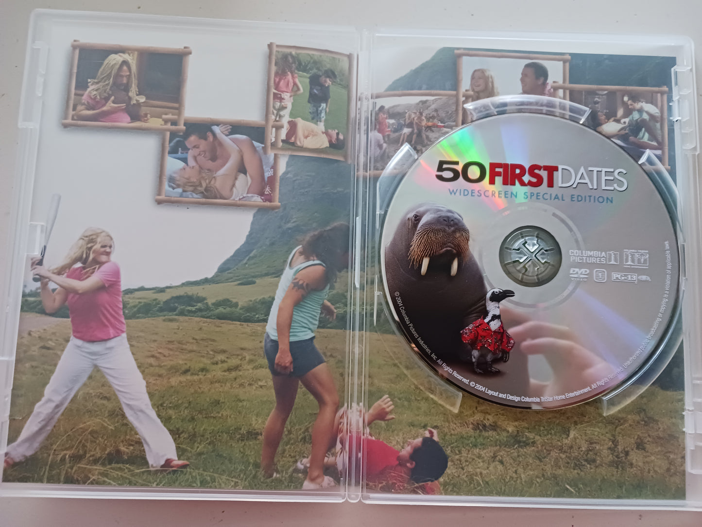 50 Fifty First Dates, DVD Movie, Widescreen, Rated PG-13, USED