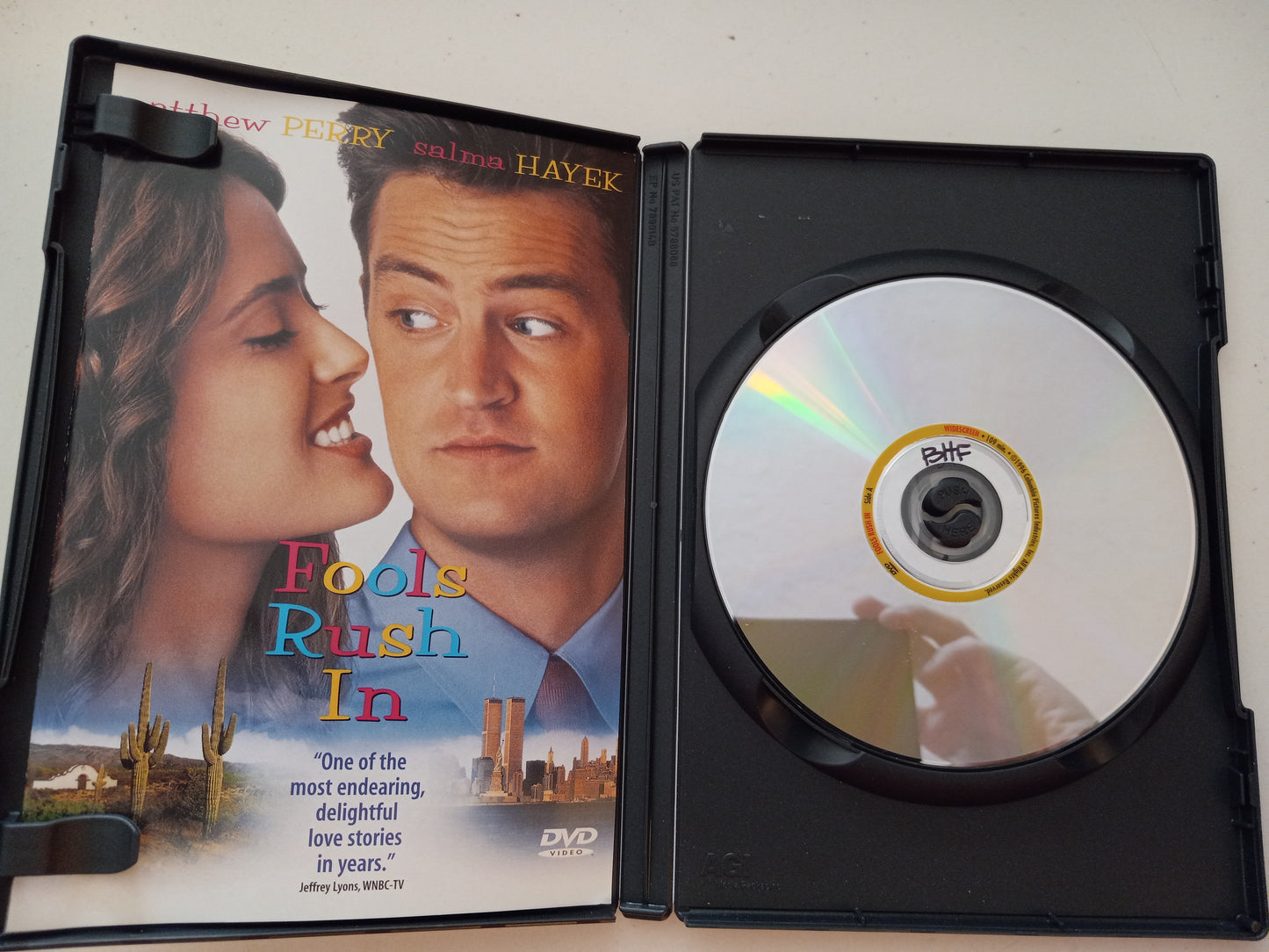 Fools Rush In, DVD Movie, Widescreen, Rated PG-13, USED