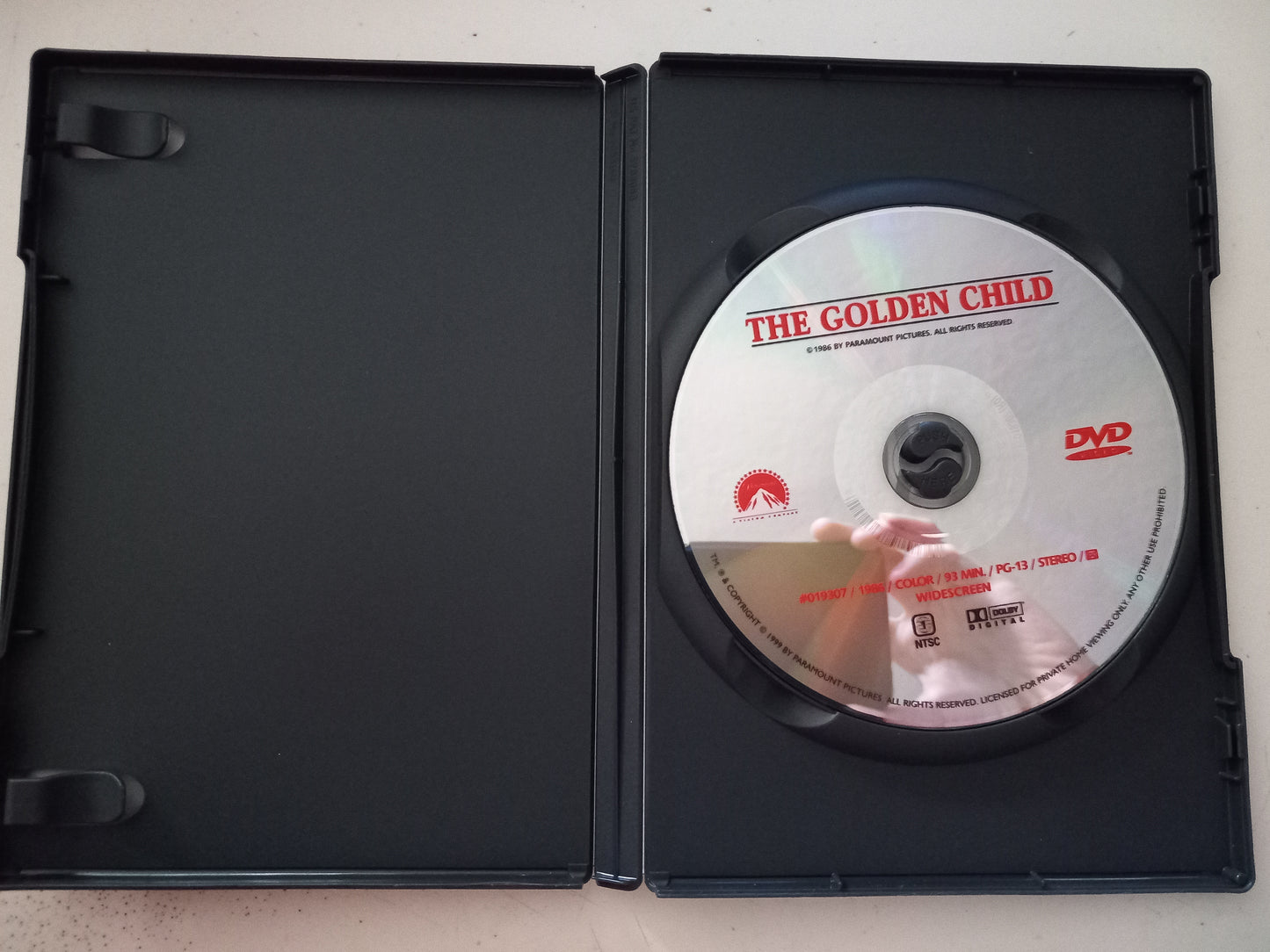The Golden Child, DVD Movie, Widescreen, Rated PG-13, USED
