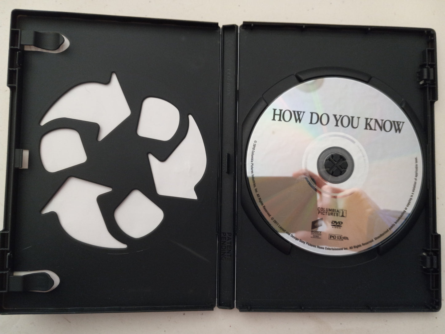 How Do You Know, DVD Movie, Widescreen, Rated PG-13, USED