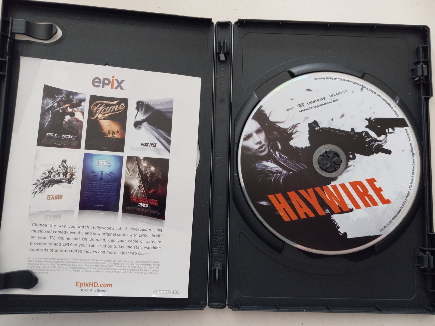 Haywire, DVD Movie, Widescreen, Rated R, USED