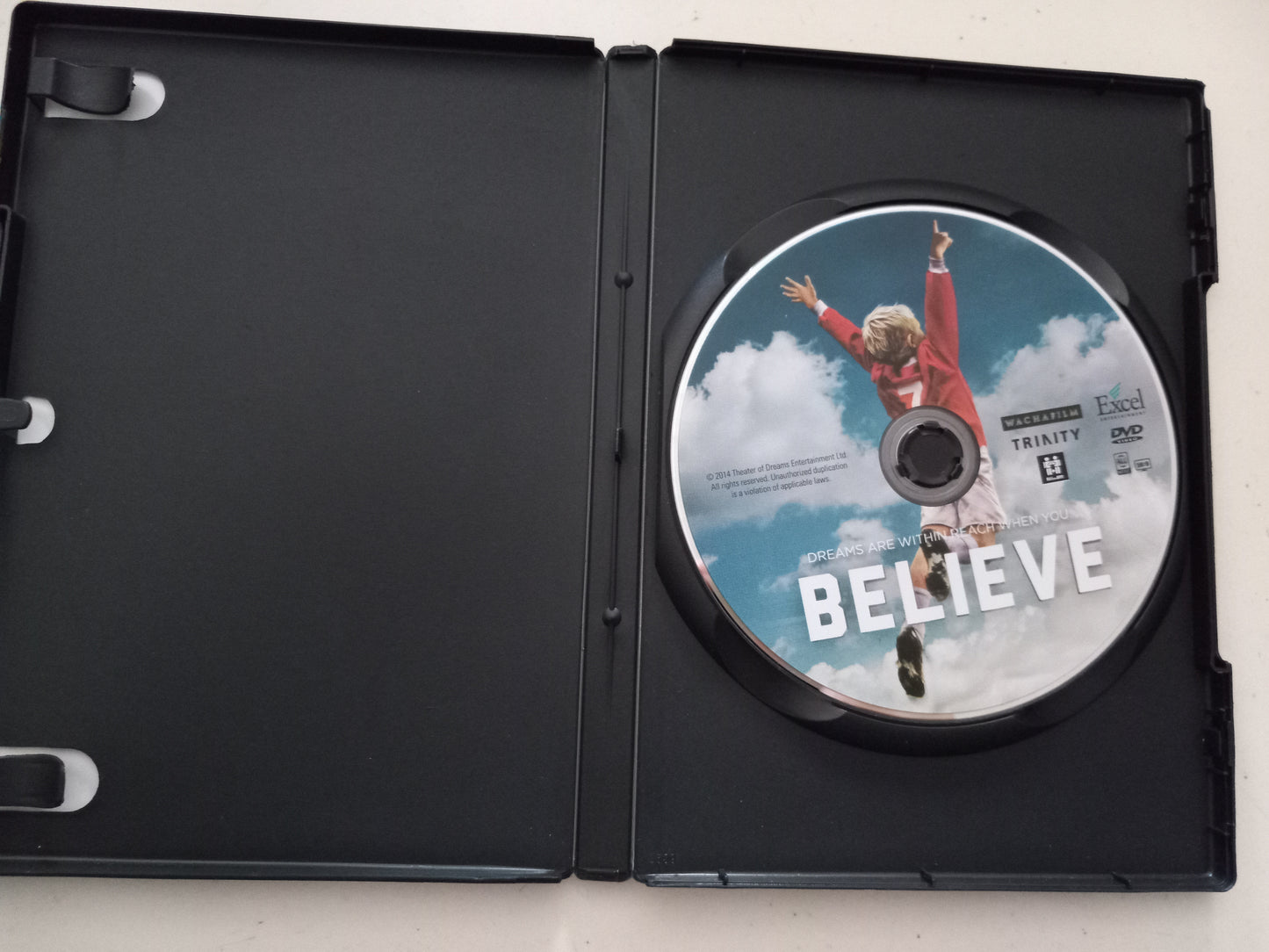 Believe, DVD Movie, Fullscreen, Rated PG, USED