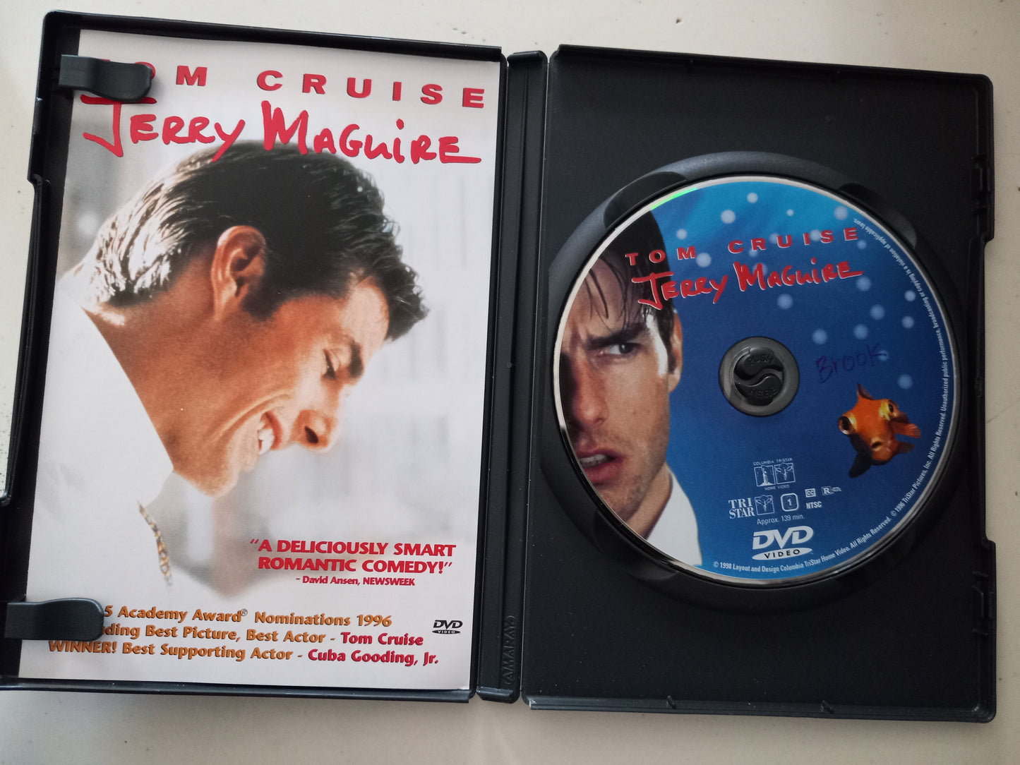 Jerry Maguire, DVD Movie, Widescreen, Rated R, USED