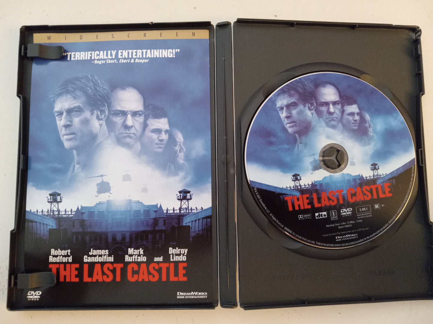 The Last Castle, DVD Movie, Widescreen, Rated R, USED
