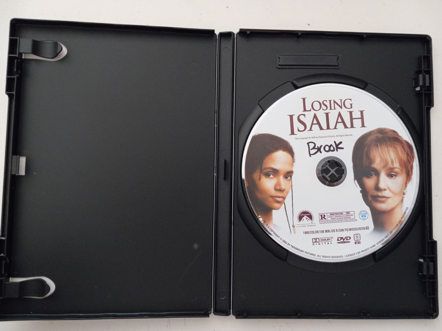 Losing Isaiah, DVD Movie, Widescreen, Rated R, USED