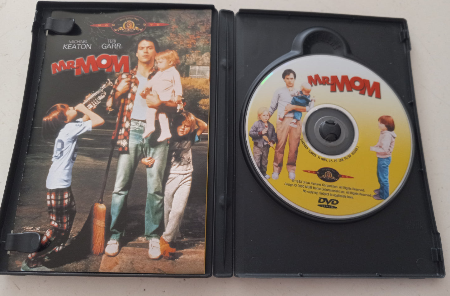Mr. Mom, DVD Movie Michael Keaton Widescreen/Fullscreen, Rated PG, NEW/USED