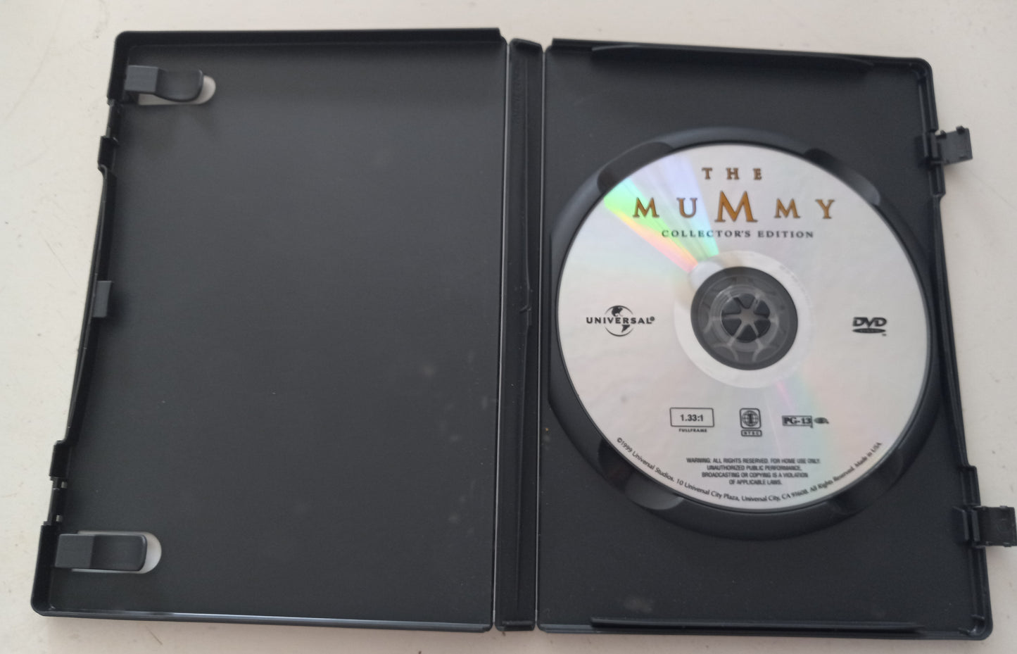 The Mummy, Collector's Ed. DVD Movie Brenden Fraser, Widescreen, Rated PG-13, USED