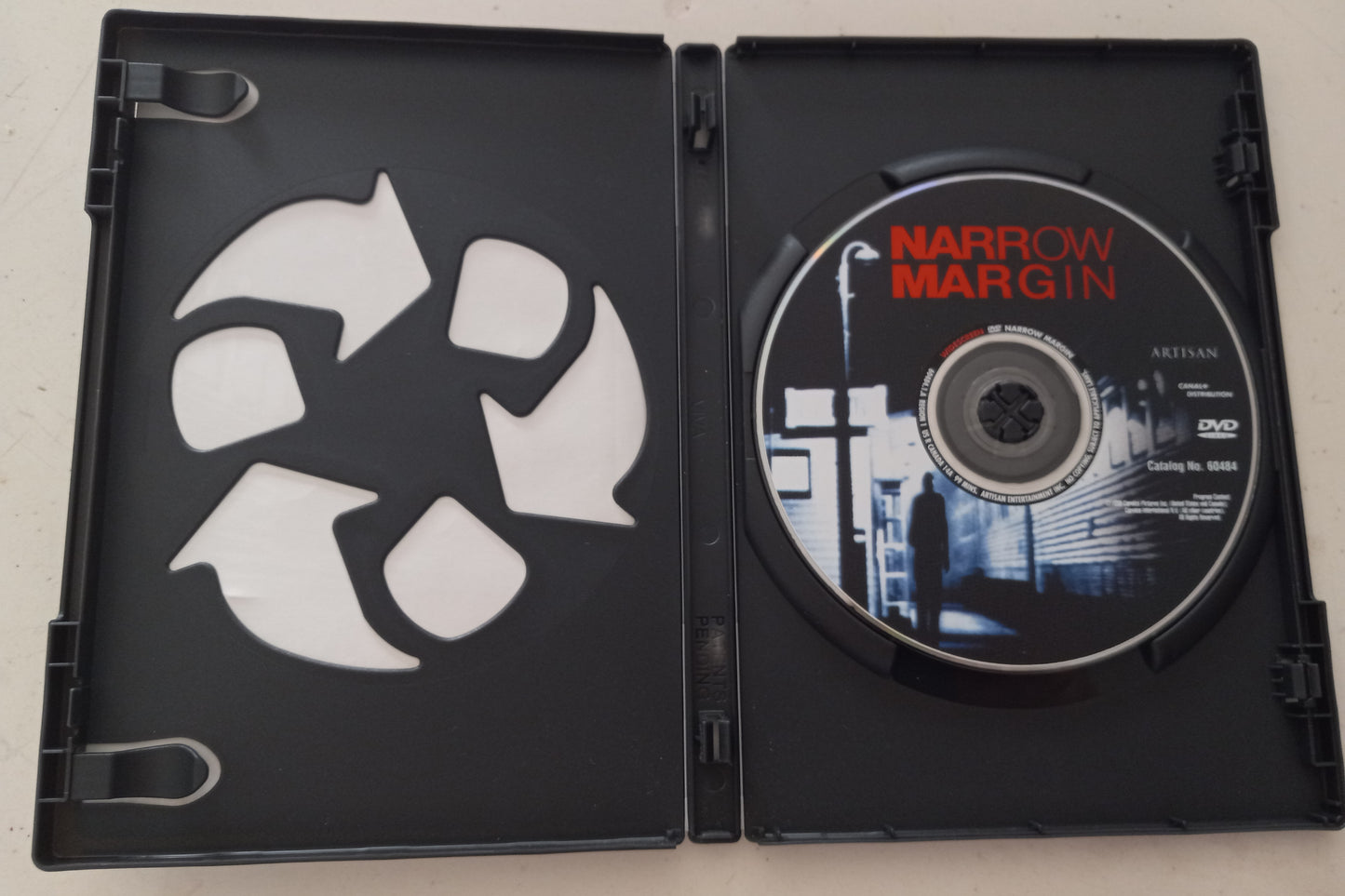 Narrow Margin, DVD Movie Widescreen, Rated R, USED