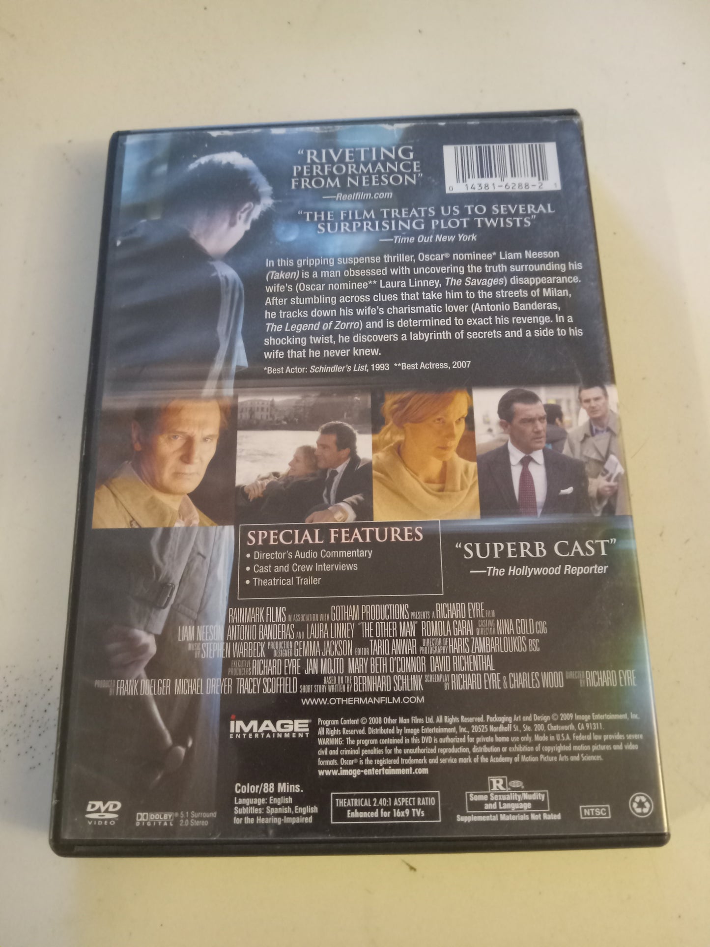 The Other Man, DVD Movie, Rated R, Widescreen, USED