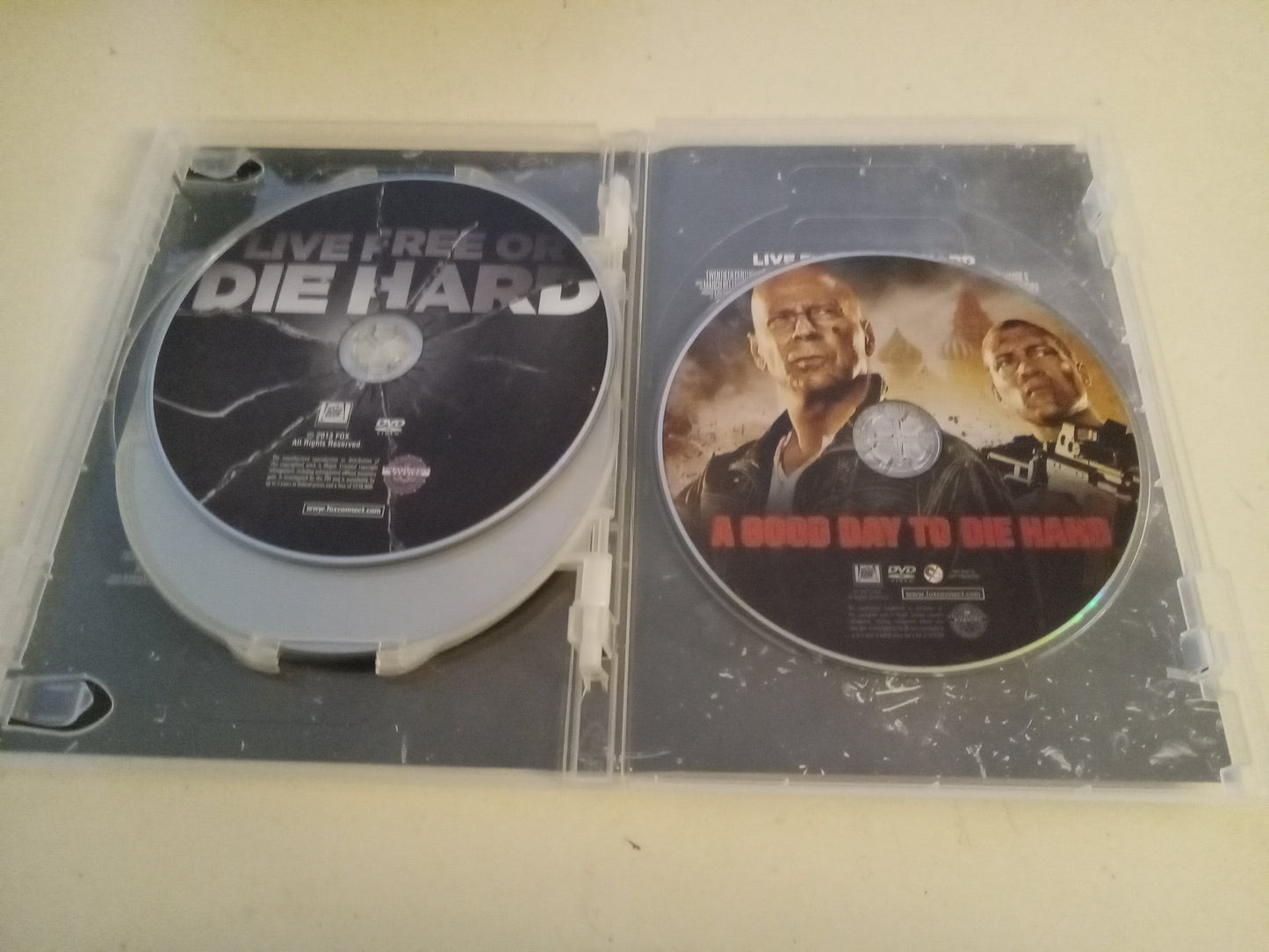 Die Hard 5 Movie Collection, Die Harder, With A Vengeance, Live Free or, A Good Day To, DVD Movies, Rated R, Widescreen, USED