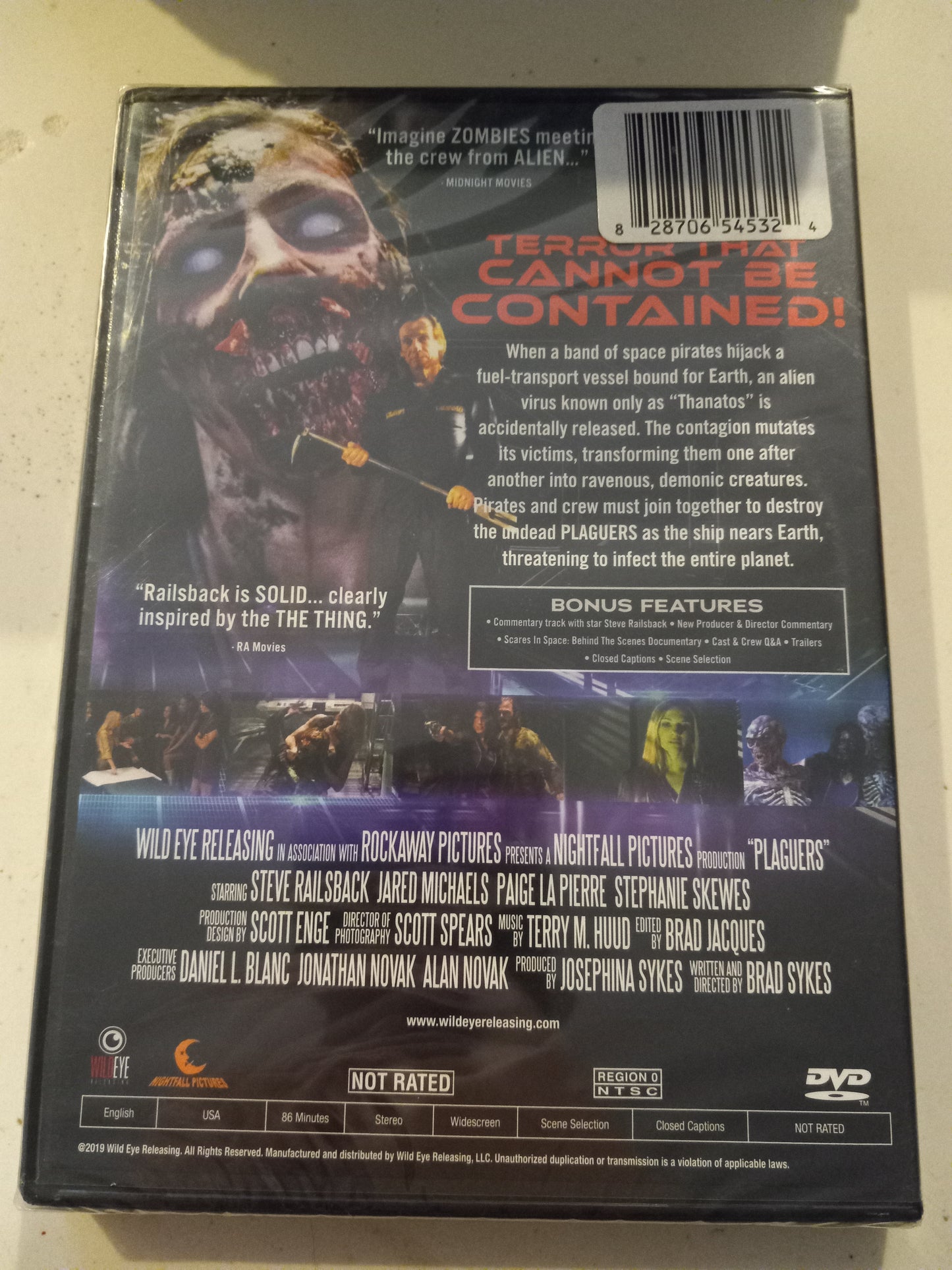 Plaguers, DVD Movie, Widescreen, Not Rated, NEW