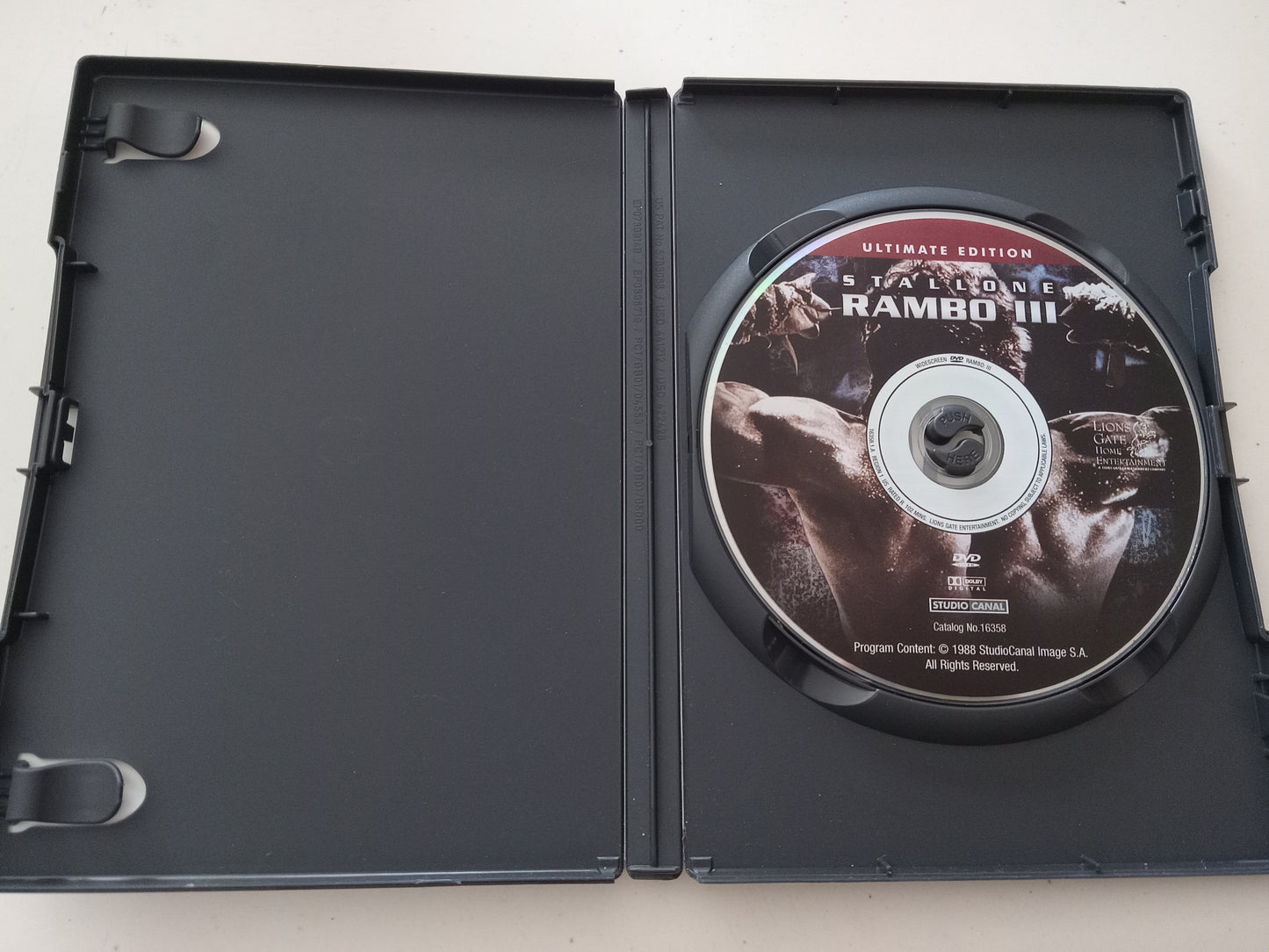 Rambo III Ultimate Edition DVD Movie, Rated R Widescreen, USED