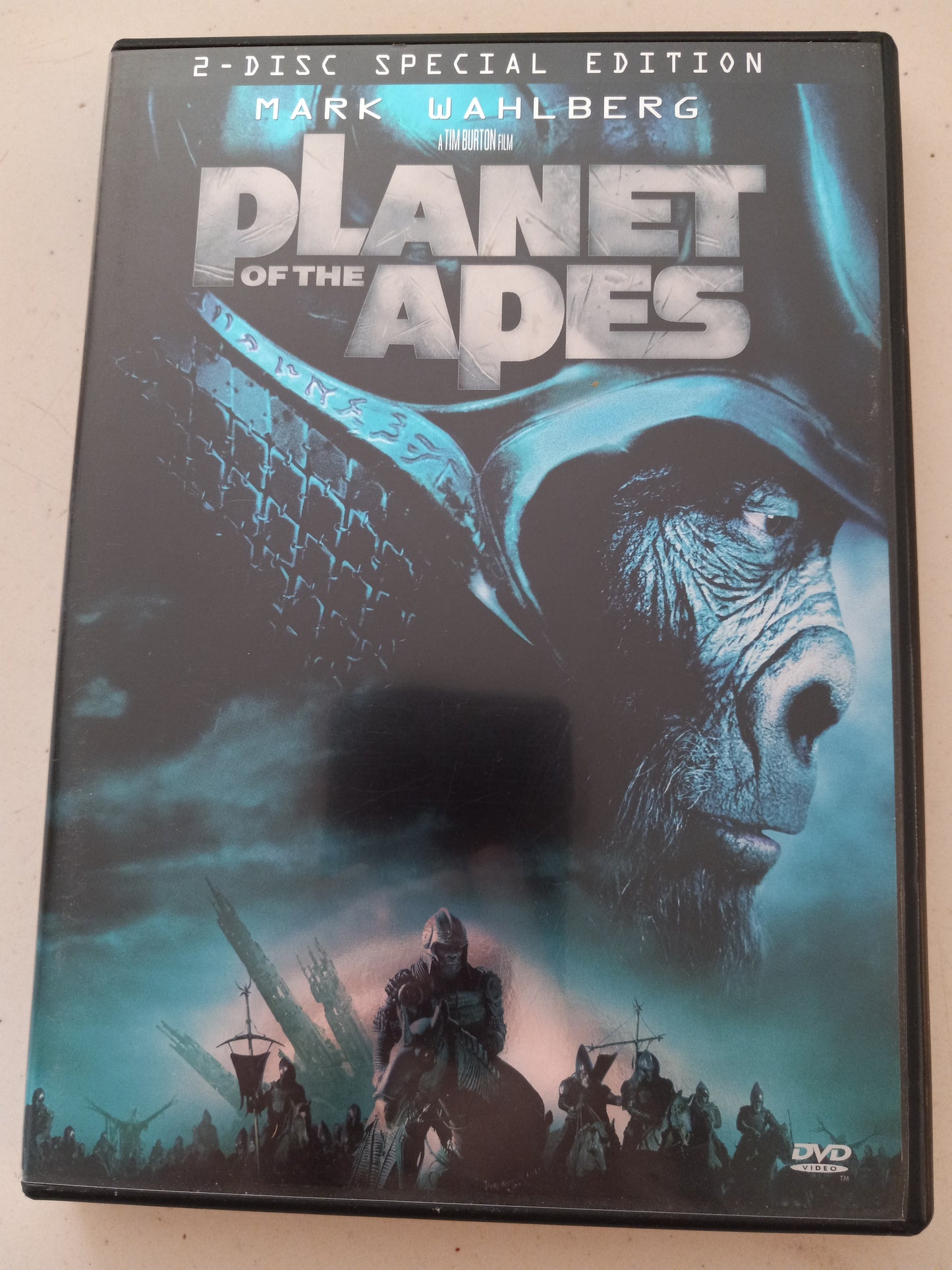 Planet Of The Apes, 2 Discs Special Ed., DVD Movie, Widescreen, Rated PG-13, USED