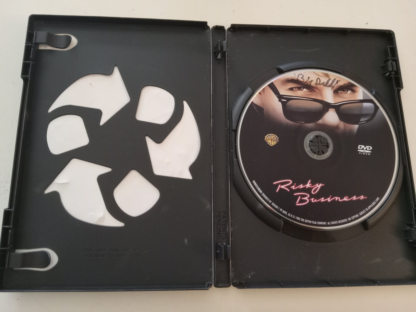 Risky Business, DVD Movie, Rated R, Widescreen, USED