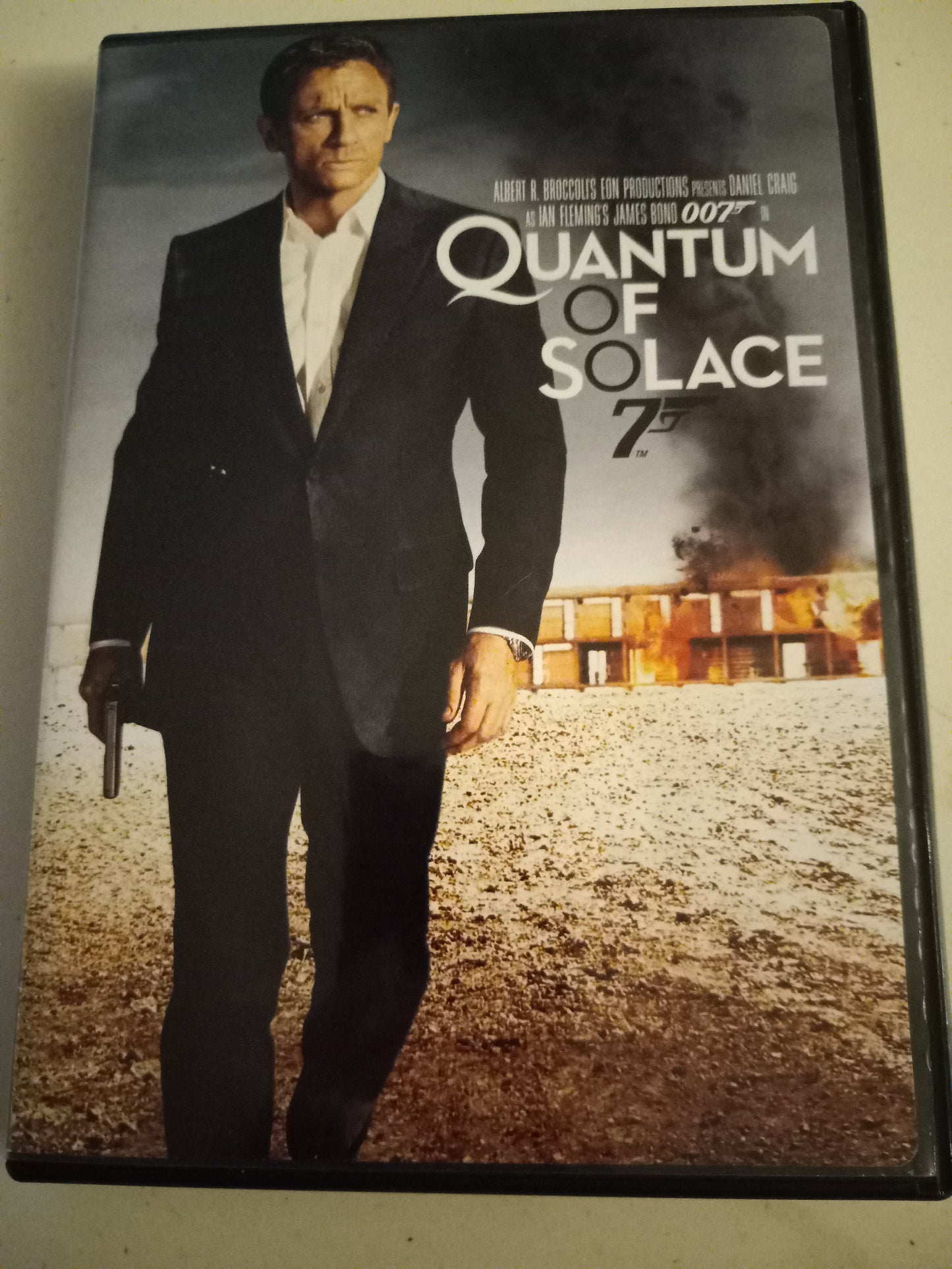 James Bond 007 in Quantum Of Solace, DVD Movie, Daniel Craig Widescreen, Rated PG-13, NEW/USED