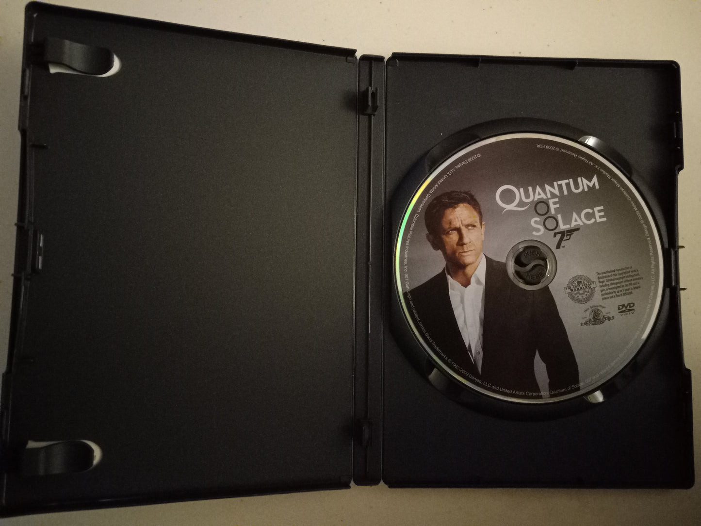 James Bond 007 in Quantum Of Solace, DVD Movie, Daniel Craig Widescreen, Rated PG-13, NEW/USED