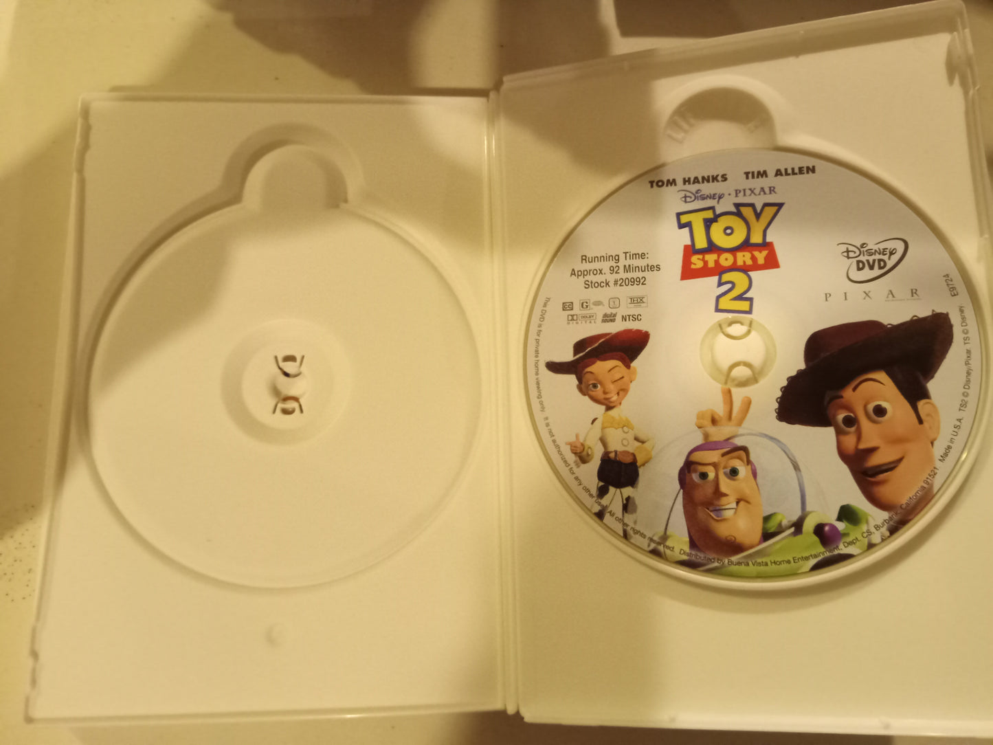Toy Story 1 And 2, DVD Movies, Widescreen, Rated G, USED