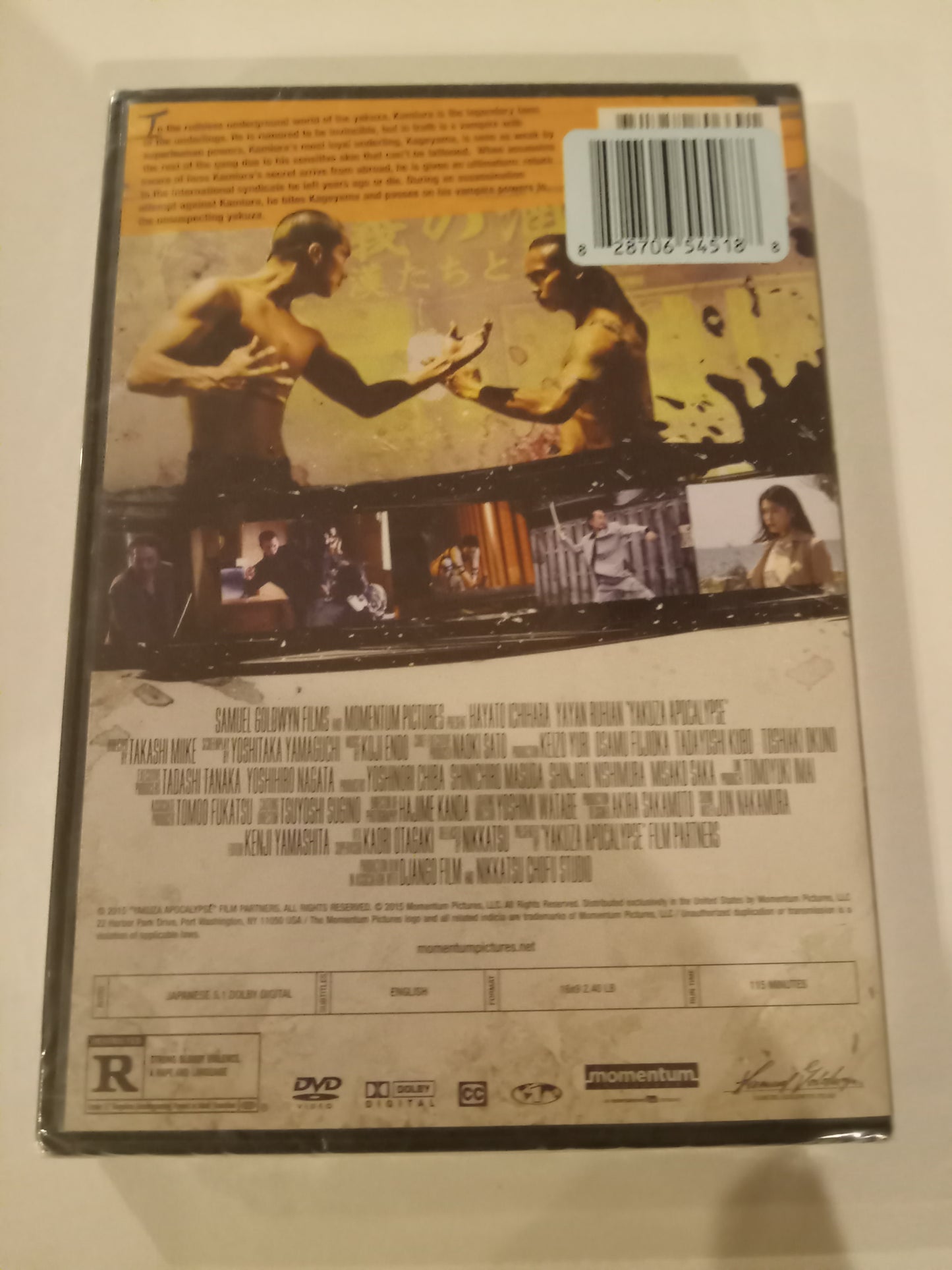 Yakuza Apocalypse, DVD Movie, Widescreen, Rated R, NEW