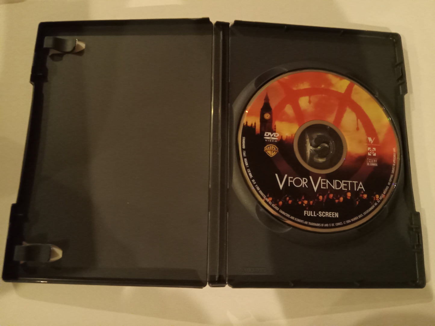 V For Vendetta, DVD Movie, Widescreen, Rated R, USED