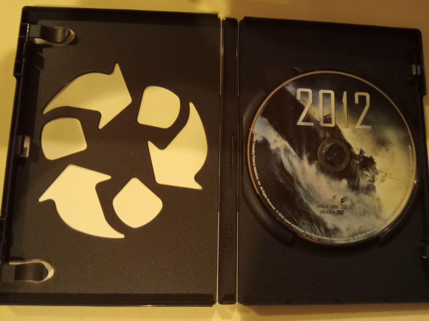 2012, DVD Movie, Widescreen, Rated PG-13, USED