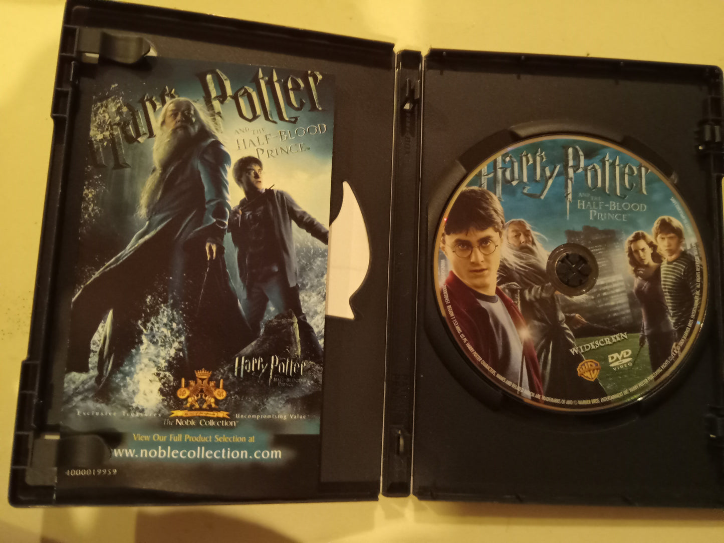 Harry Potter And The Half Blood Prince, DVD Movie, Widescreen, Rated PG, USED