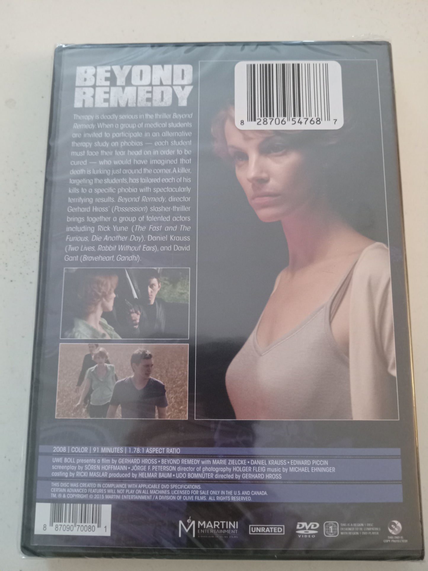 Beyond Remedy, DVD Movie, Fullscreen, Not Rated, NEW
