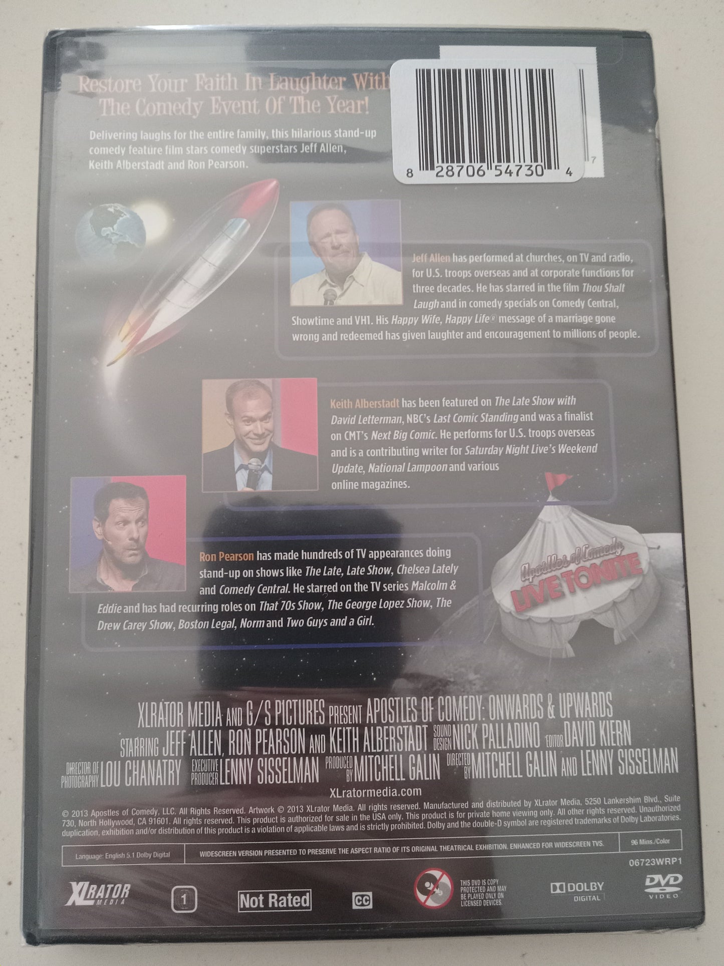 Apostles Of Comedy, Onwards and Upwards, DVD Movie Widescreen, Not Rated, NEW