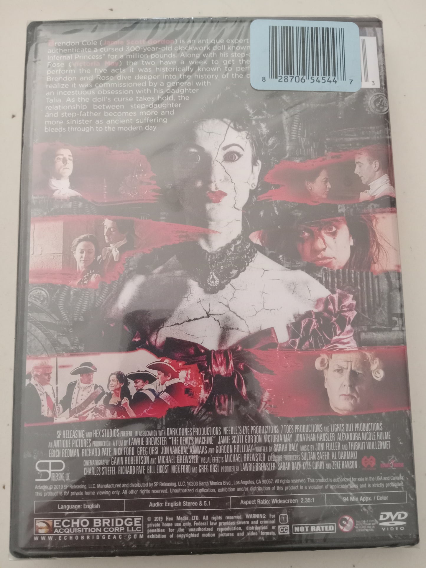The Devil's Machine, DVD Movie Widescreen, Not Rated, NEW