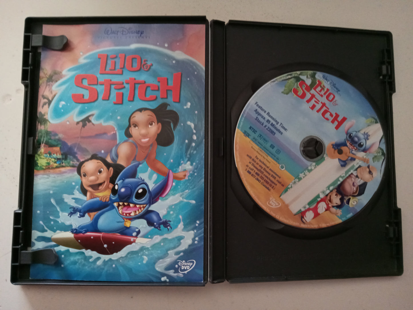 Lilo & Stitch, DVD Movie, Widescreen, Rated PG, USED