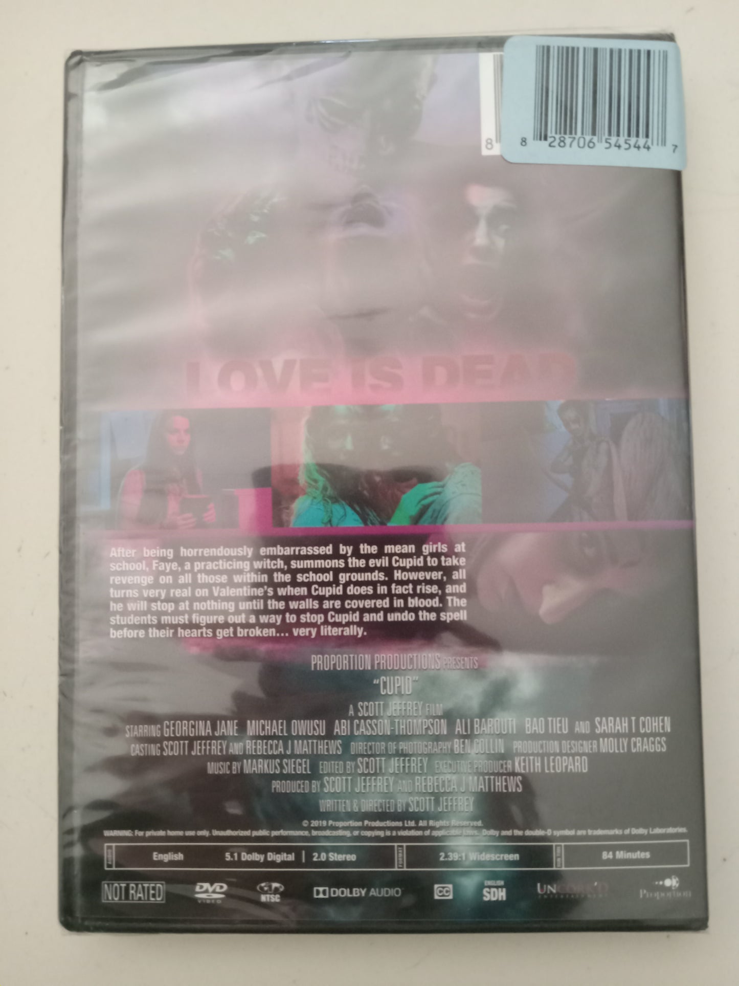 Cupid, DVD Movie Widescreen, Not Rated, NEW