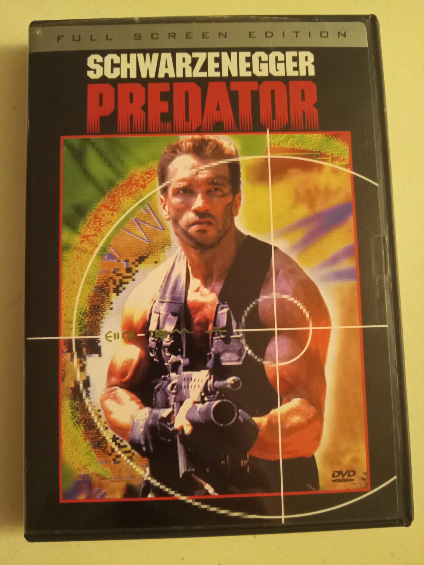 Predator DVD Movie, Widescreen/Fullscreen, Rated R, USED