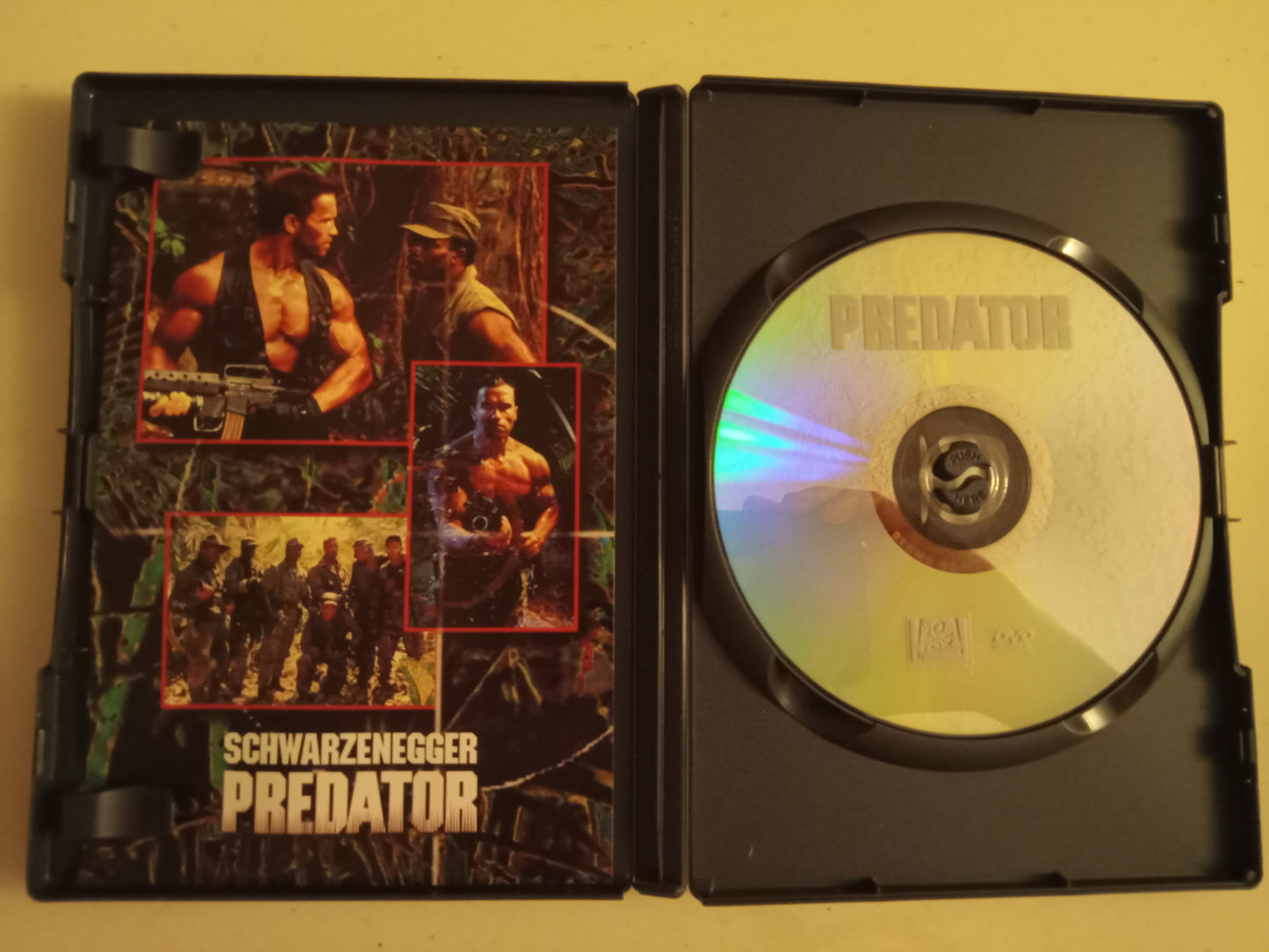 Predator DVD Movie, Widescreen/Fullscreen, Rated R, USED