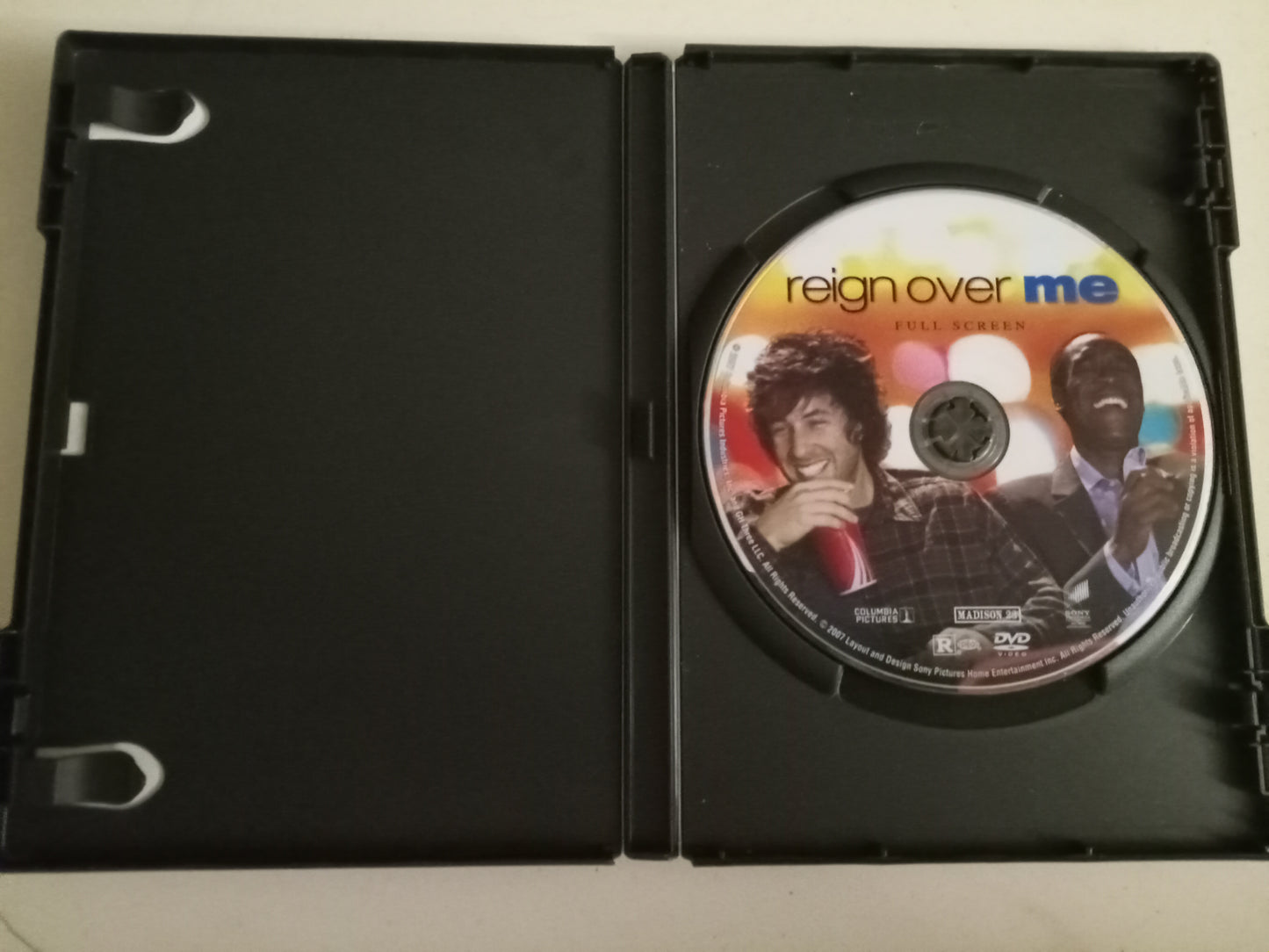 Reign Over Me DVD Movie, Adam Sandler Widescreen/Fullscreen, Rated R, USED