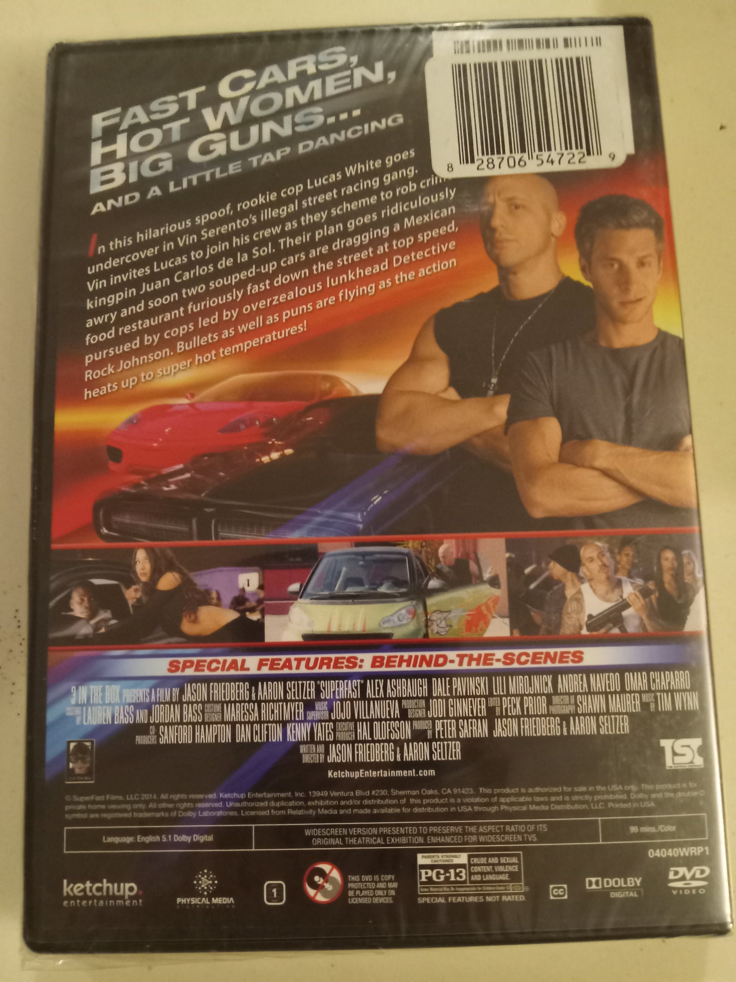 Super Fast!, DVD Movie, Widescreen, Rated PG-13, Rare NEW